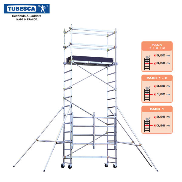 Tubesca Speedy Folding Scaffolding Tower